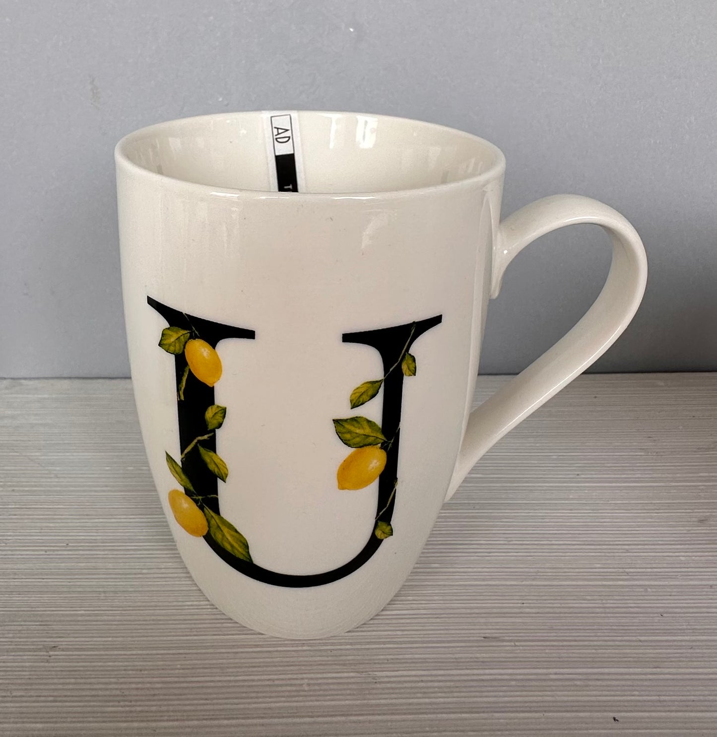 Mug con iniziale